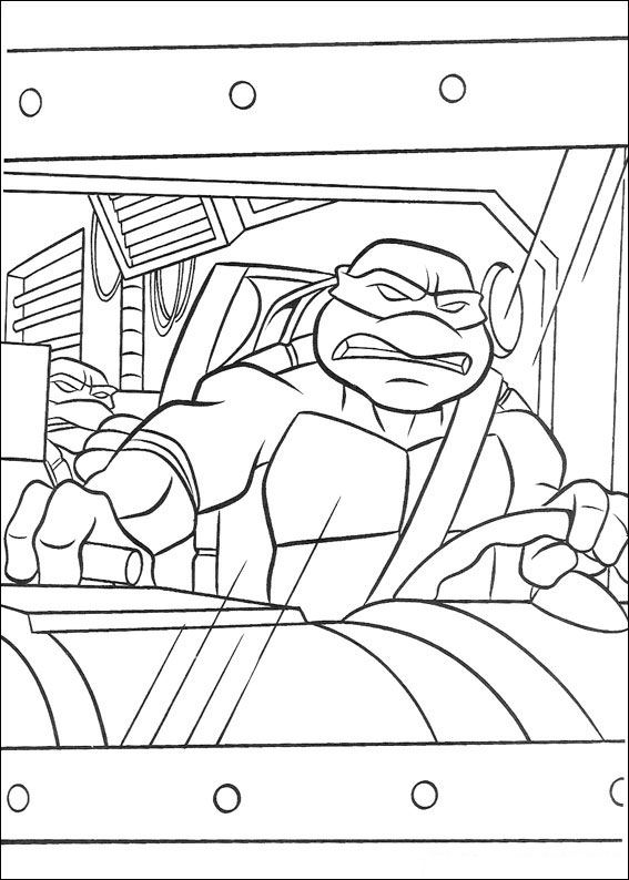 Kids-n-fun.com | 80 coloring pages of Ninja Turtles